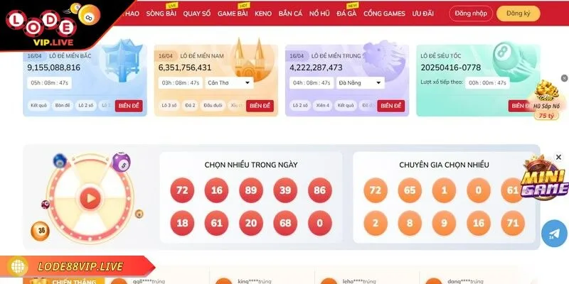 Lode88 hôm nay, mở ra cơ hội trúng hưởng lớn